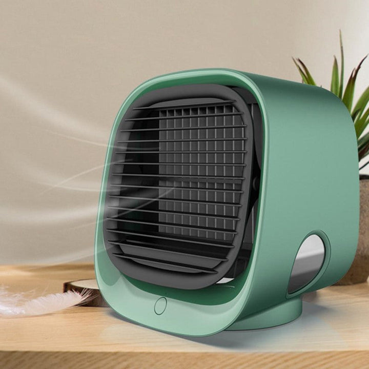 Kompakte Klimaanlage | 2-in-1 Luftkühler und Luftbefeuchter für zu Hause oder das Büro