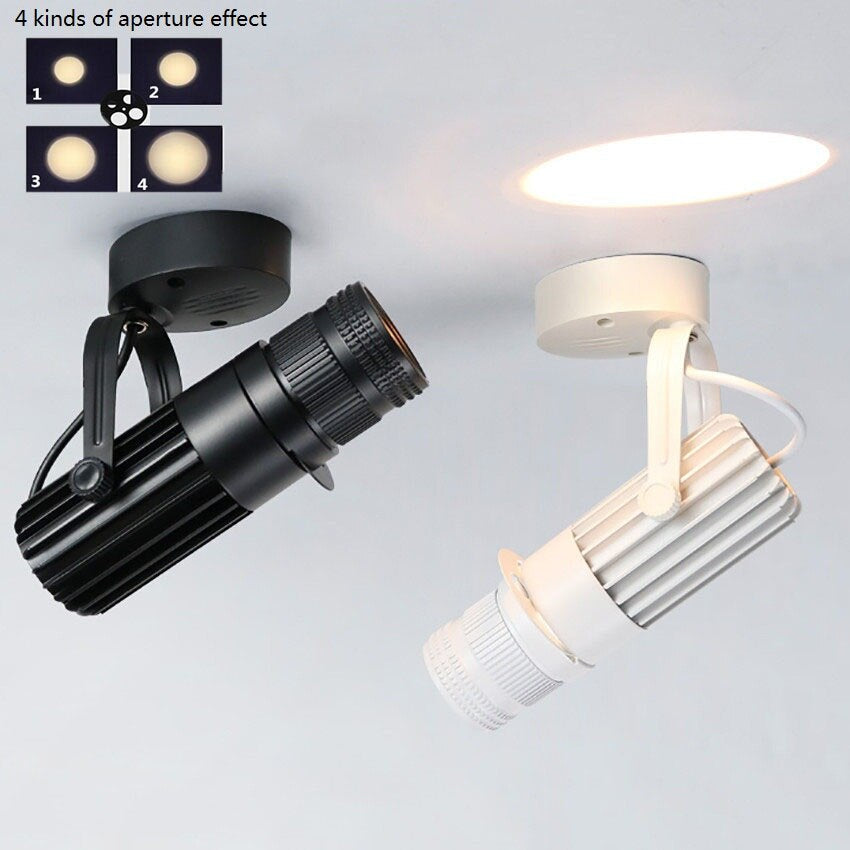 Verstellbarer LED-Deckenstrahler aus Aluminium