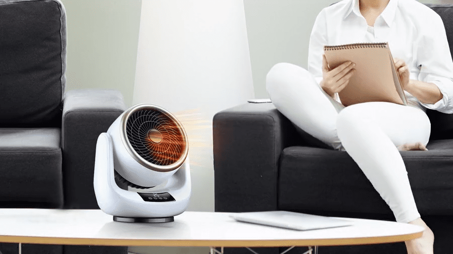 Tragbarer leiser Luftzirkulationsventilator – Ultra-leise mit Fernbedienung | Karnz