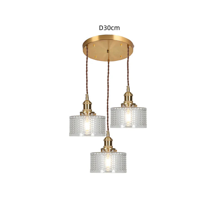 Vintage Kristall-Pendelleuchte - Celeste