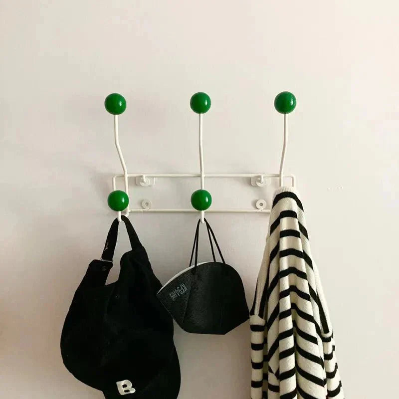 Vintage Möbelhaken Metallset - Klassische Garderobe für Mäntel und Zubehör