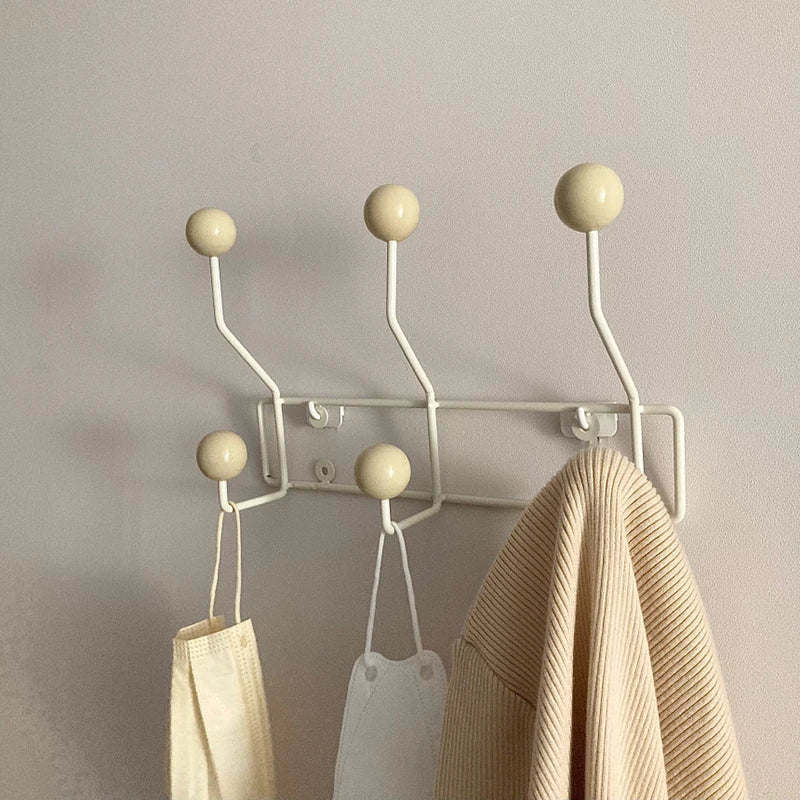 Vintage Möbelhaken Metallset - Klassische Garderobe für Mäntel und Zubehör