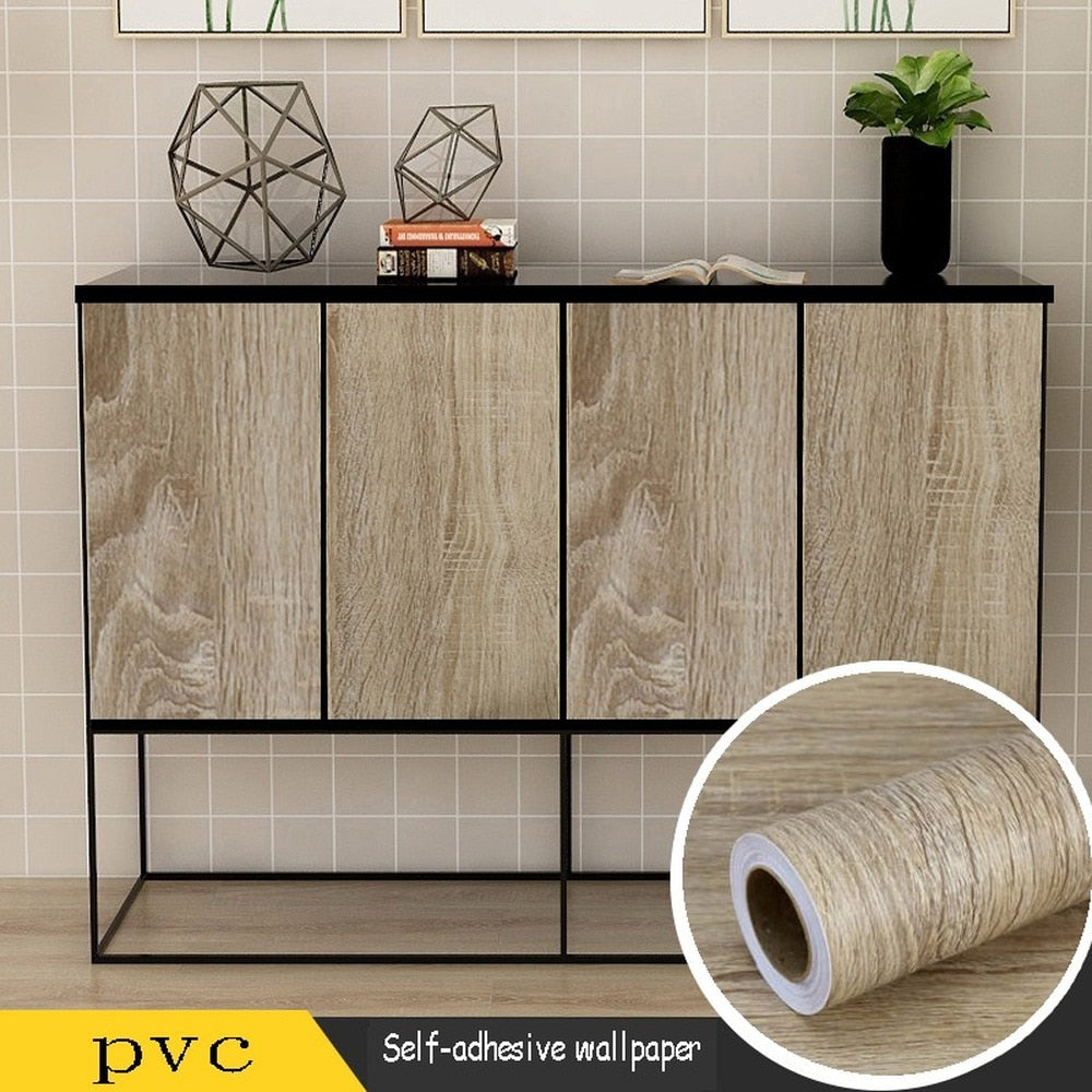 Vinyl Holzmaserung Aufkleber Kleiderschrank Tisch Möbelrenovierung | Karnz