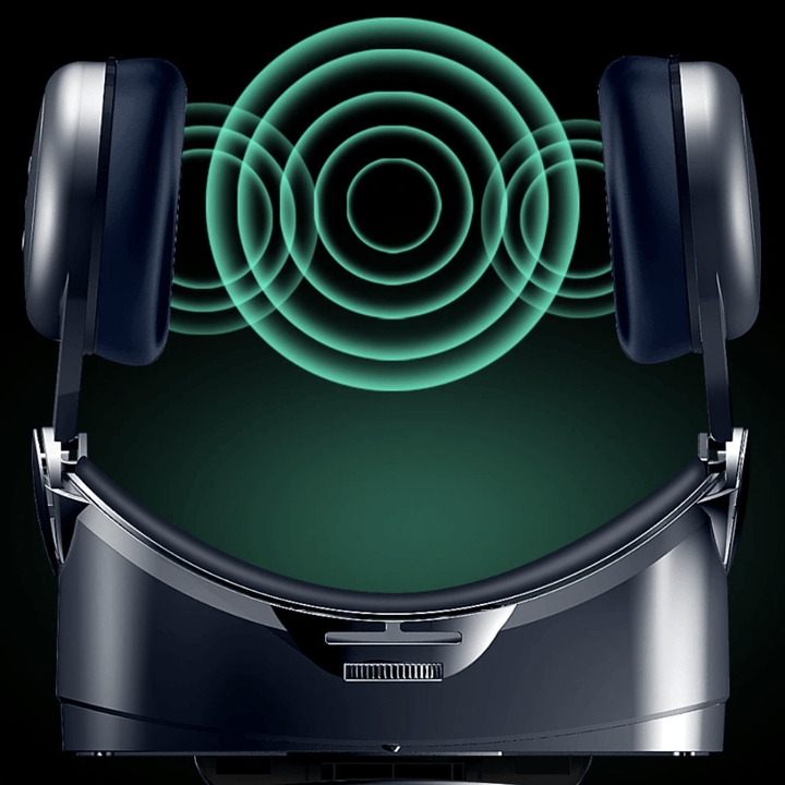 VISIAX – 3D-VR-Brille mit Kopfhörern und Controller