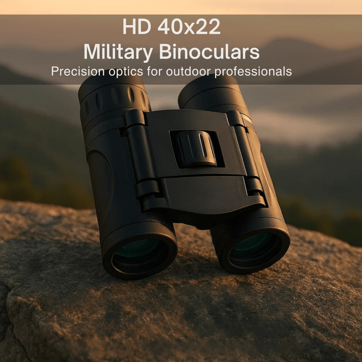 VISIONPRO – HD 40x22 Fernglas mit hoher Bildschärfe auf große Entfernungen