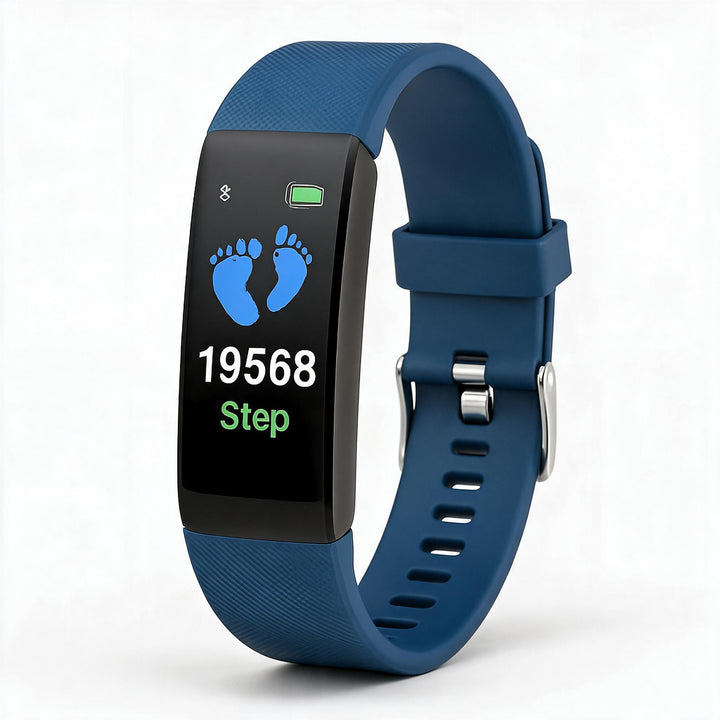 VitaWatch | Senioren-Smartwatch mit Gesundheitsmonitor und großem LED-Bildschirm | Karnz