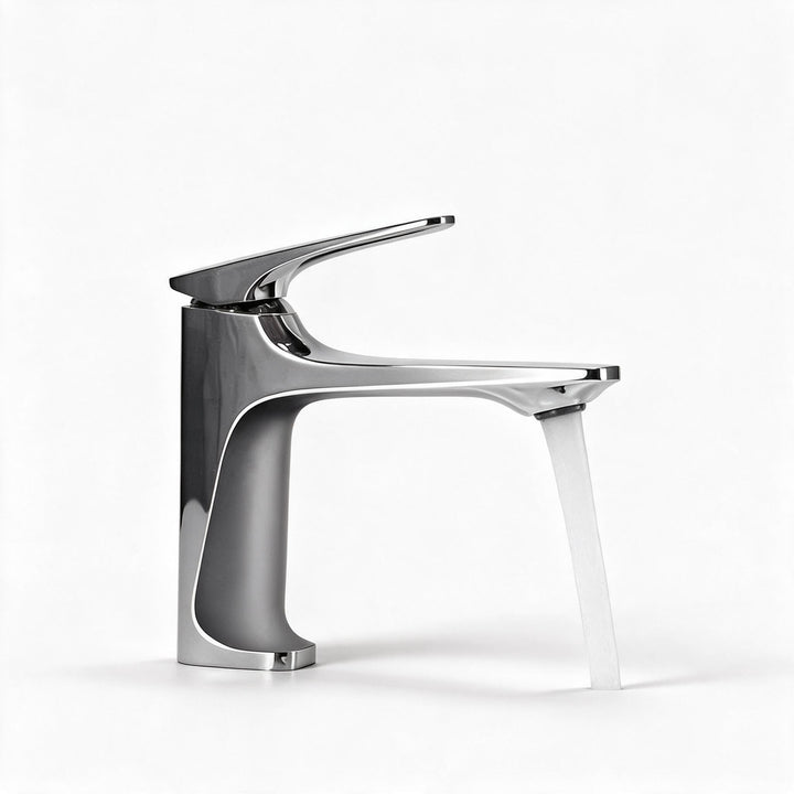 Karnz | Eleganter Badezimmer Wasserhahn - mit Einhebel für zeitlosen Komfort