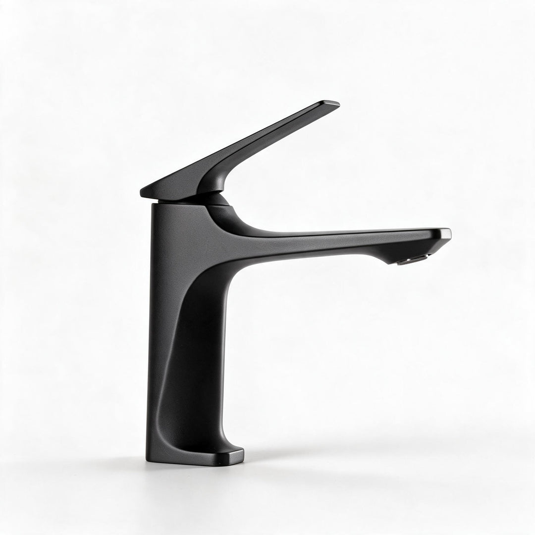 Karnz | Eleganter Badezimmer Wasserhahn - mit Einhebel für zeitlosen Komfort
