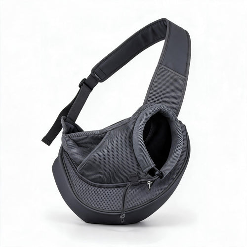 Vivolux | Hunde-Tragetasche Sling mit verstellbarem Gurt & Handyfach, für Hunde & Katzen