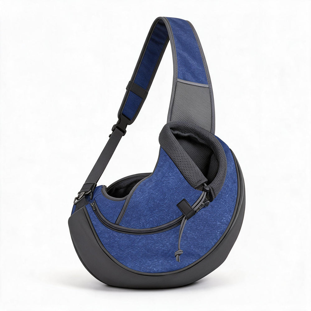 Karnz | Haustier Hund Trage Sling Tasche mit verstellbarem Gurt & Handyfach, für Hunde & Katzen