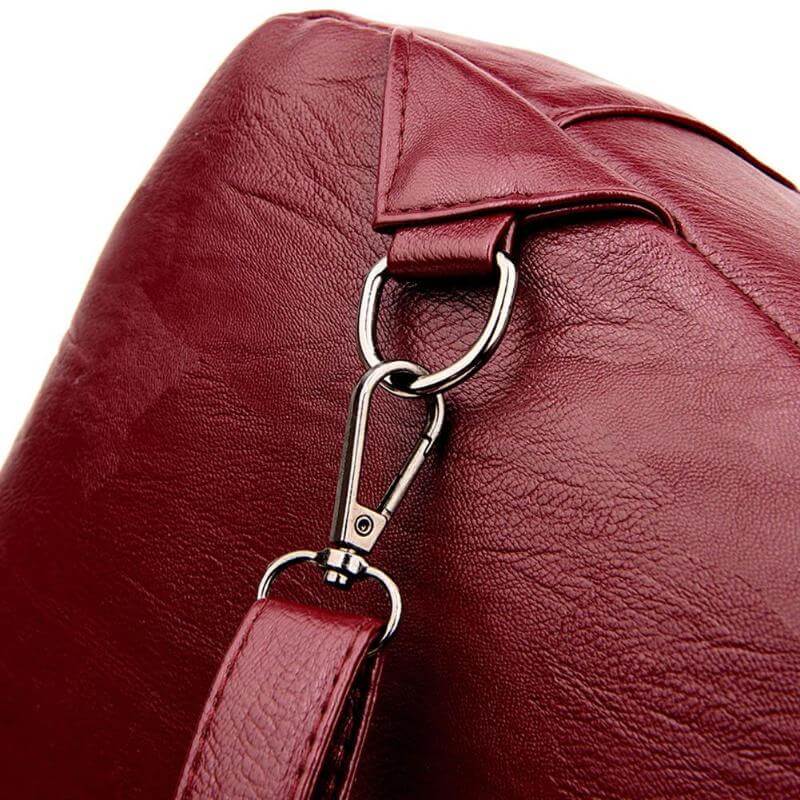 Premium Wasserabweisender Leder Rucksack für Frauen | Karnz