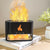 Vulkan Luftbefeuchter & Aroma Diffuser 240 ml mit Kristallsalz | Karnz