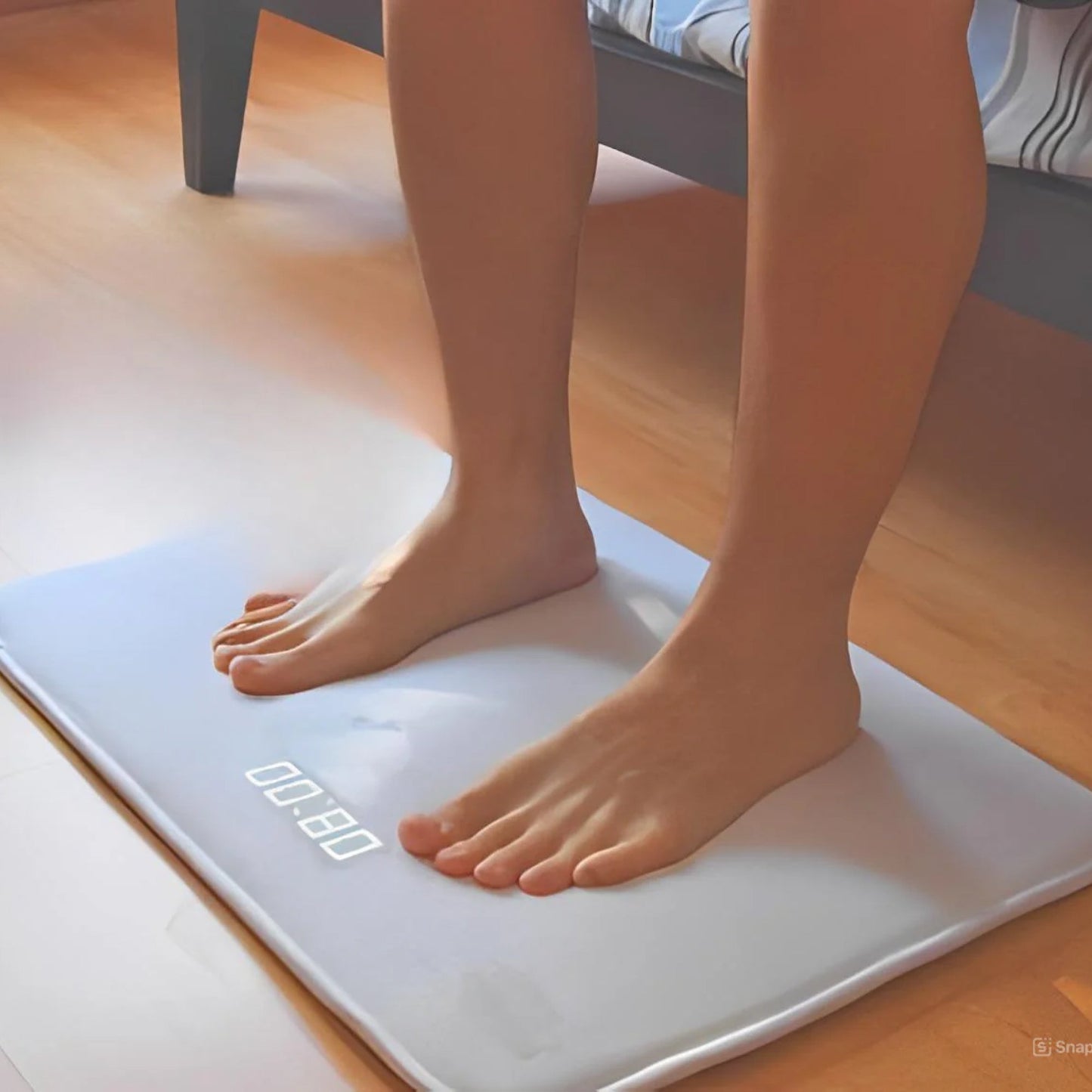 Fußmatte mit Smart-Wecker