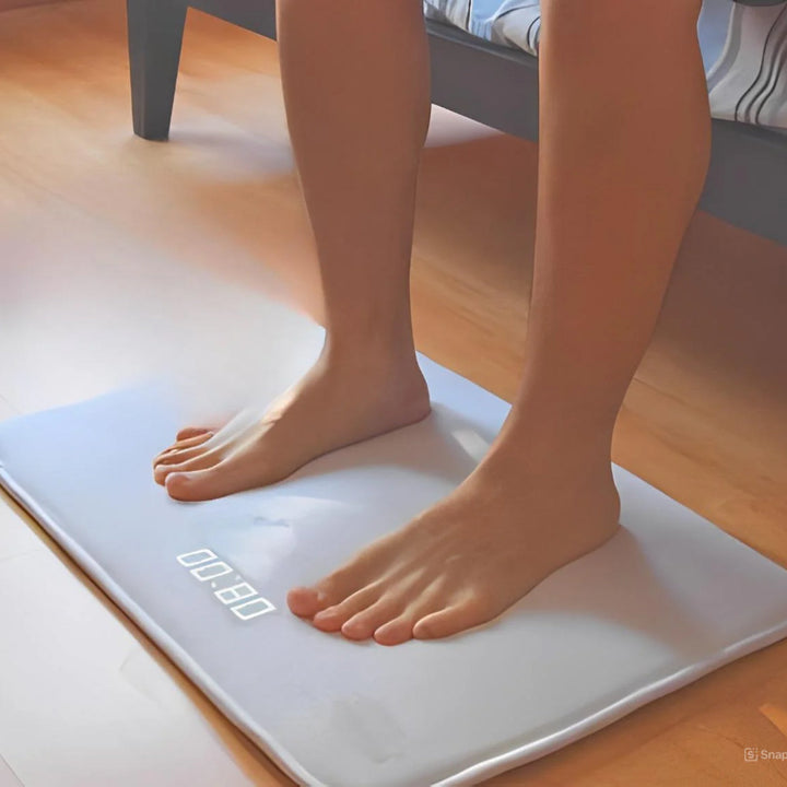 Fußmatte mit Smart-Wecker