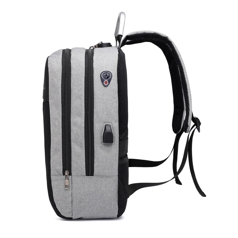 Wasserabweisender Diebstahlschutz-Rucksack mit USB-Ladeanschluss – SafeCarry | Karnz