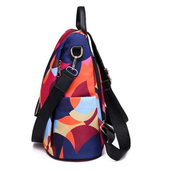 Wasserabweisender Diebstahlsicherer Damen-Rucksack mit mehreren Fächern – SafeHold | Karnz