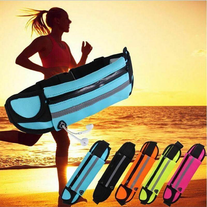 Wasserabweisender Laufgürtel – 1+1 KOSTENLOS Fitness- & Reiseaufbewahrungspack | Karnz