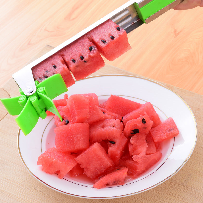 Wassermelonen Schneider Edelstahl Windmühlen Design Schneid Küchen Gadgets | Karnz