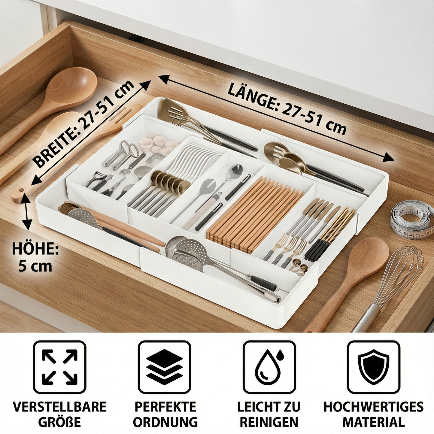 Schubladen Organizer – Küche & Haushalt | Karnz