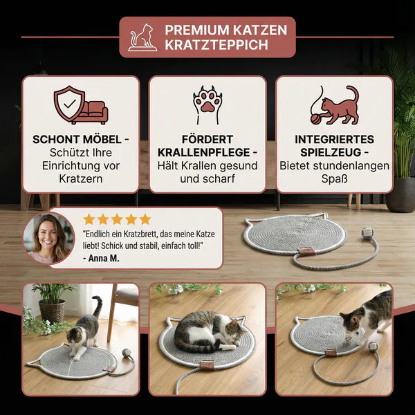 2-in-1 Kat Kratzteppich & Spielmatte Karnz