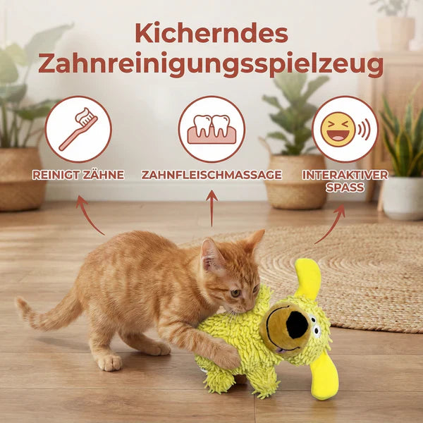 Plüsch-Hundespielzeug mit Quietscher Karnz