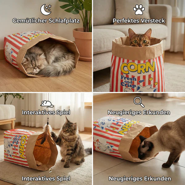 Hide and Seek Kraftpapier-Spielzeug für Hunde & Katzen Karnz