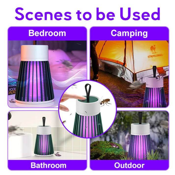 🦟USB wiederaufladbare Mücken- und Fliegenfallenlampe🚫