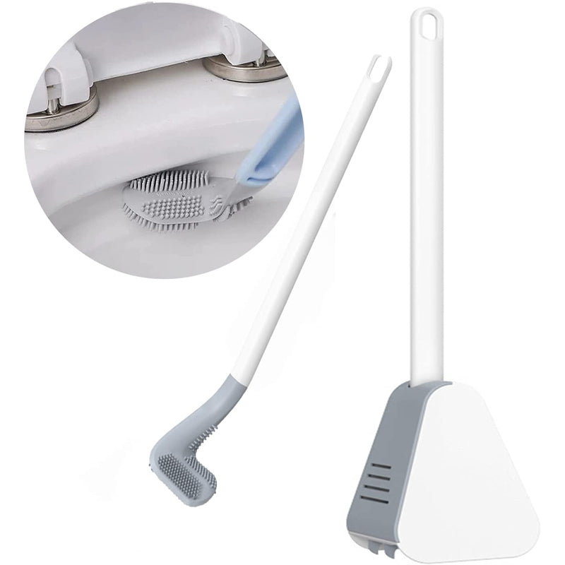 Langer Griff Flexibel Silikon Golf Toilettenbürste | Karnz