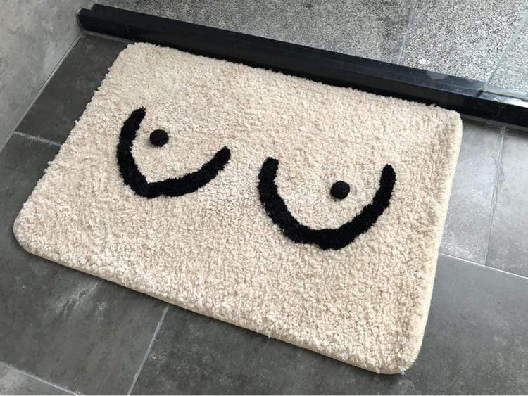 Flauschige Badematten