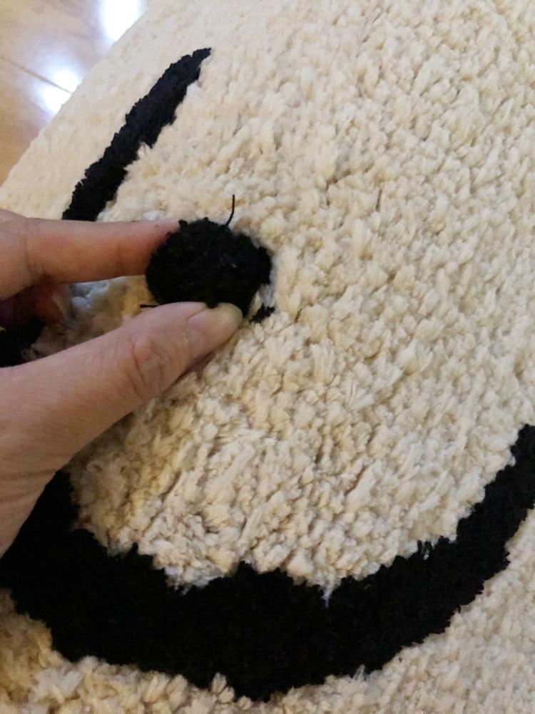 Flauschige Badematten