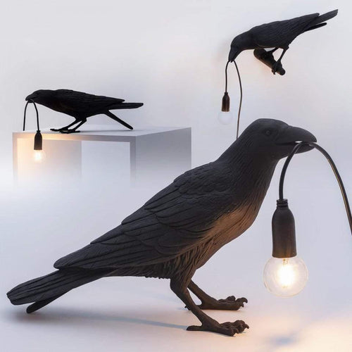 Die Raben Vogel Lampe