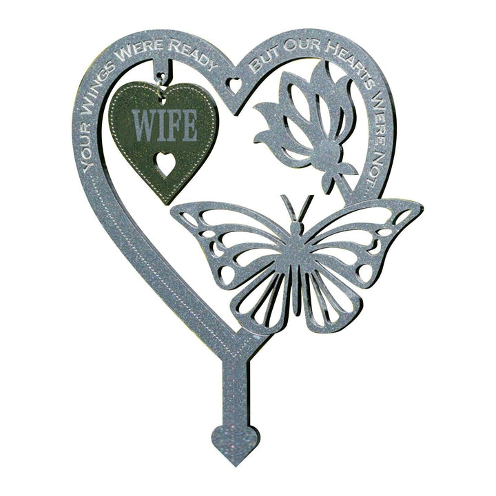 Gedenk Geschenk Schmetterling Ornament - Garten Gedenktafel | Karnz