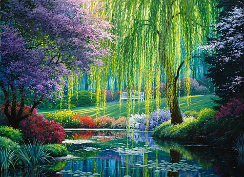 Willow Tree Garden - GemPaint Kit | Karnz