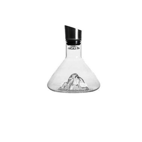 Weinflasche Transparent Schnelles Design Kristallglas Weinflasche | Karnz