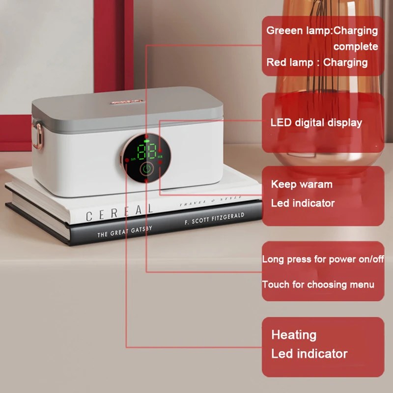 Kabellose elektrische Lunchbox - HeatBox