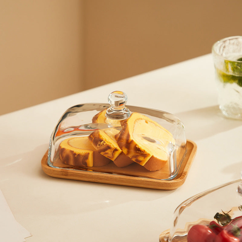 Butterhalter aus Holz und Glas – ButterElegance