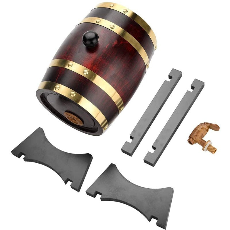 Holzfass Vintage Eiche Bierbrautools Zapfspender für Rum | Karnz