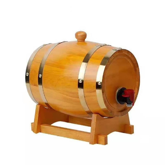 Holzfass Vintage Eiche Bierbrautools Zapfspender für Rum | Karnz