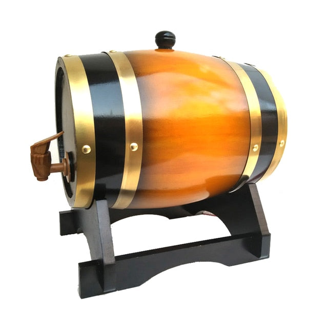 Holzfass Vintage Eiche Bierbrautools Zapfspender für Rum | Karnz