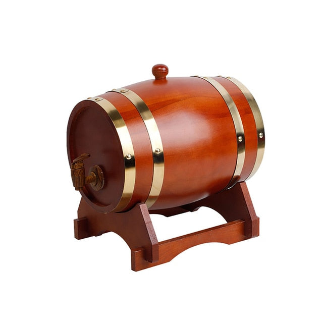 Holzfass Vintage Eiche Bierbrautools Zapfspender für Rum | Karnz