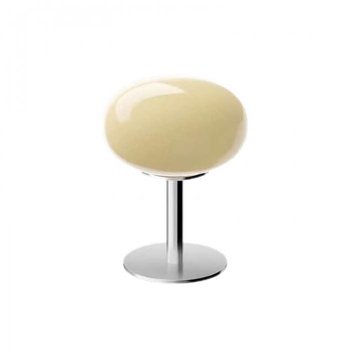 SérénitéMagique - Elegante beige Tischlampe für Ambientebeleuchtung Karnz