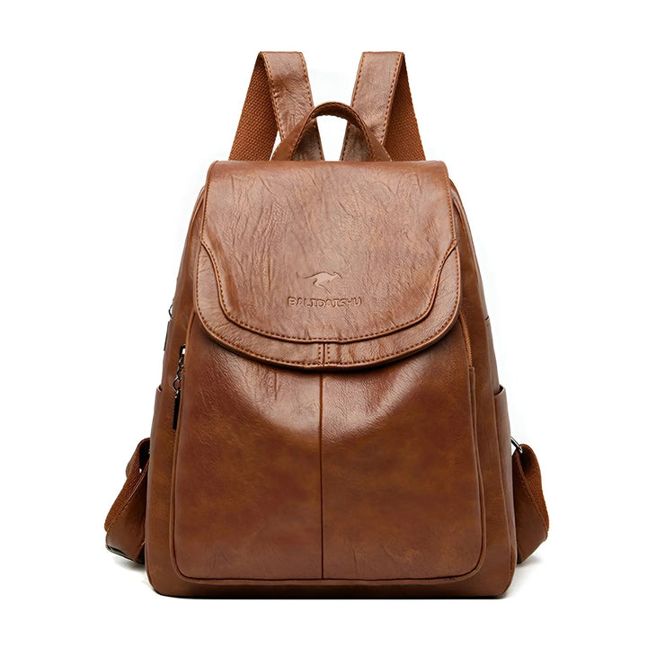 Karnz | Vintage Leder Damen Rucksack - Isabella