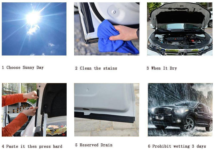 Karnz | Klebe 3M Autoisolierstreifen