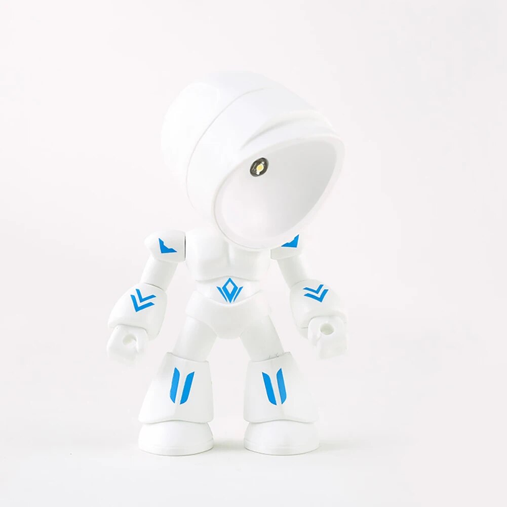 Niedliche Roboter Tischlampe – Kreative LED-Leuchte für Kinderzimmer und Schreibtisch | Karnz