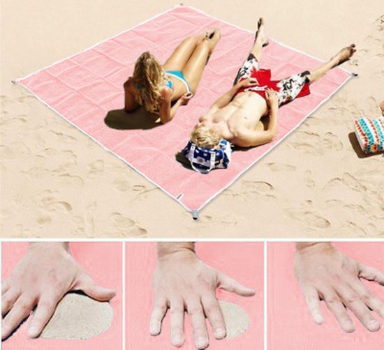XXL Sandfreies Strandtuch | Zandsheet® | 200x200